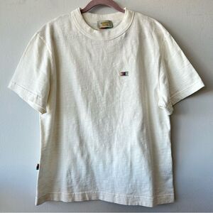 Almost Home T-Shirt with Logo in Alabaster White
